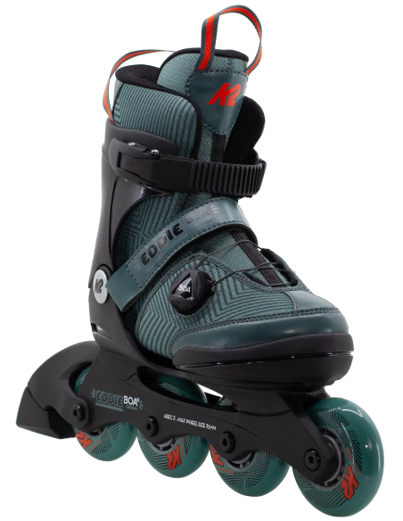 K2 Eddie Boa Justerbar Inline Rulleskøjte - Junior