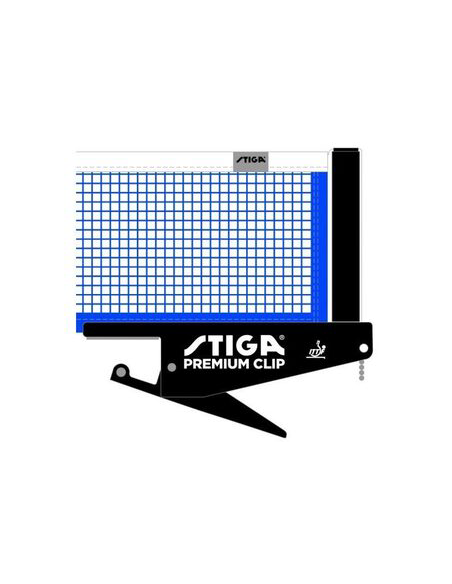 STIGA PREMIUM CLIP Bordtennis Net ITTF Godkendt