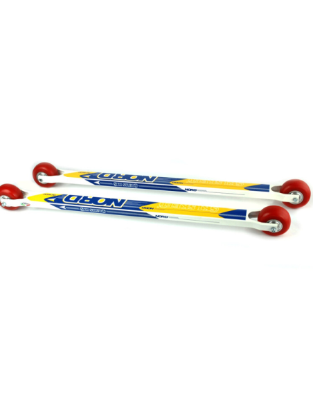 Ski Skett Nord RC Alu Rulleski - Klassisk (Røde Hjul)