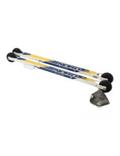 Ski Skett Nord RC Alu Rulleski - Klassisk (Sorte Hjul)