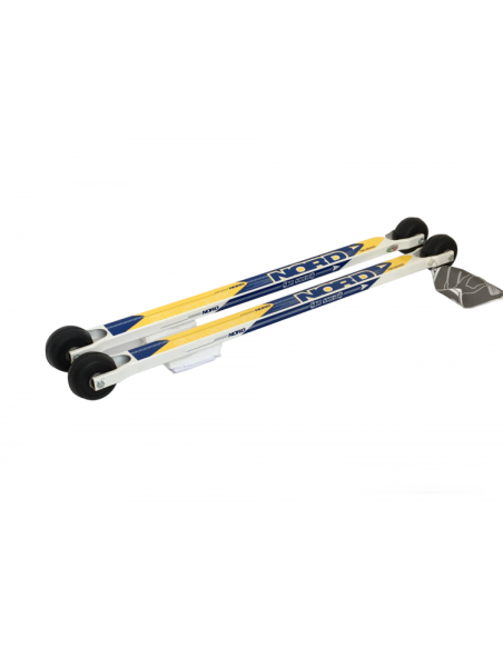 Ski Skett Nord RC Alu Rulleski - Klassisk (Sorte Hjul)