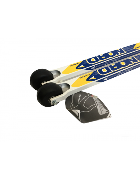 Ski Skett Nord RC Alu Rulleski - Klassisk (Sorte Hjul)