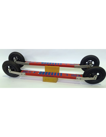 Ski Skett Cross Skate IBEX Rulleski - 150mm Luft Hjul