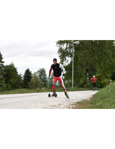 Ski Skett Cross Skate IBEX Rulleski - 150mm Luft Hjul