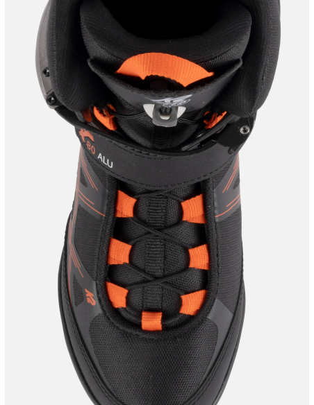 K2 F.I.T. 80 ALU Herre Inliner Rulleskøjte - Sort / Orange