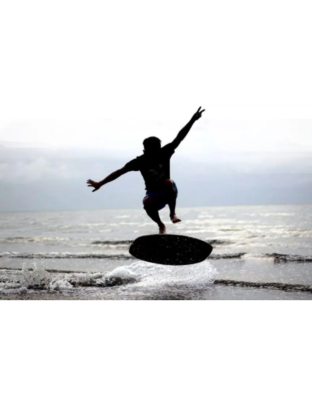 GoZone Hiro Skimboard - Sort / Hvid