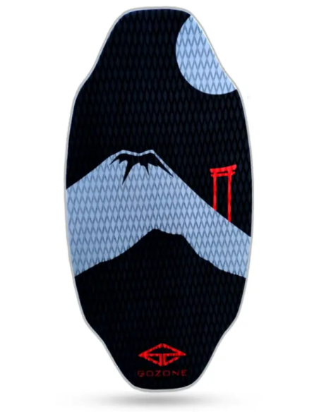 GoZone Hiro Skimboard - Sort / Grå