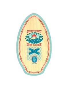 SKIM ONE LOUNGE 39 Wood Skimboard - Jade