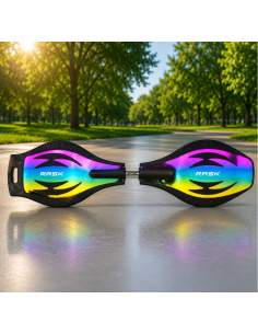 RASK Waveboard Original Med LYS I Hjulene - NEO