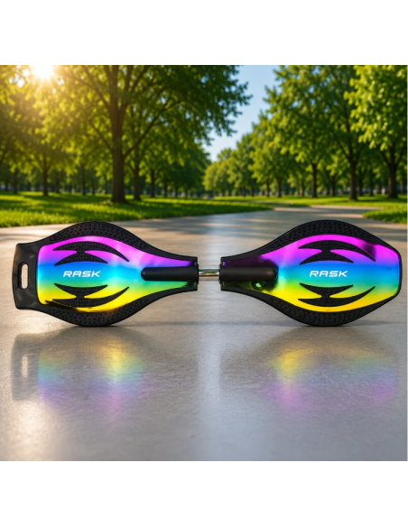 RASK Waveboard Original Med LYS I Hjulene - NEO