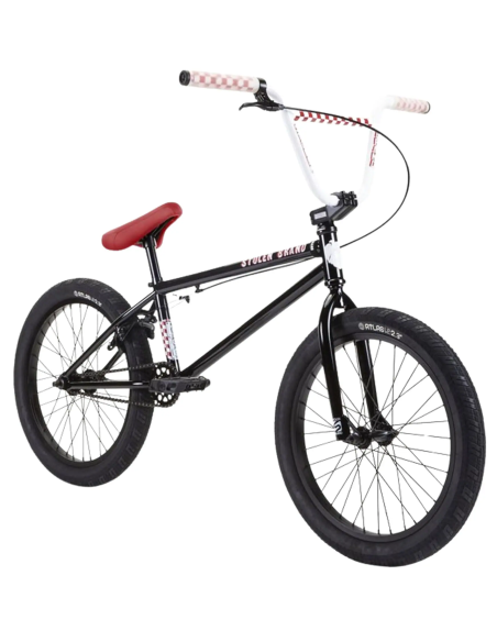 Stolen Stereo 20" Freestyle BMX Cykel - Sort / Rød