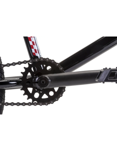 Stolen Stereo 20" Freestyle BMX Cykel - Sort / Rød