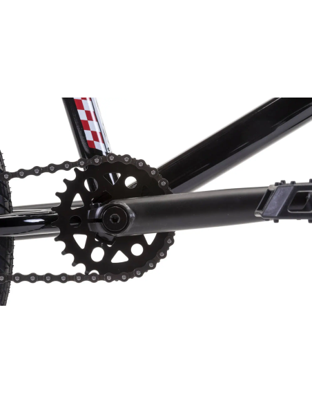Stolen Stereo 20" Freestyle BMX Cykel - Sort / Rød