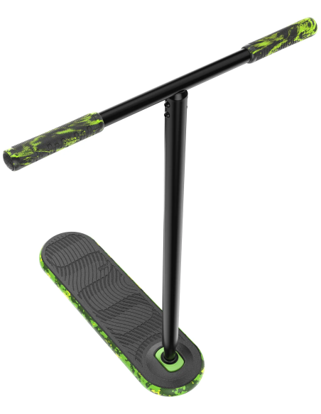 Indo Pro V2 Grøn Mamba Trampolin Løbehjul - Justerbar