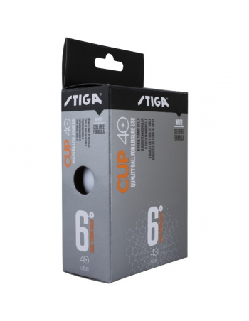 Bordtennis bolde Stiga Cup Bordtennisbolde - 6 pak 59,00 kr.